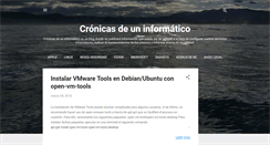 Desktop Screenshot of cronicasdeuninformatico.com